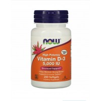 Витамин Д в дозировке 5000 IU 240 капсул 